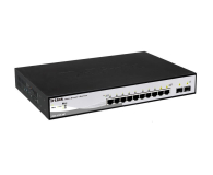 D-Link 12p DGS-1210-10P (10x100/1000Mbit 2xSFP Combo) - 59077 - zdjęcie 1